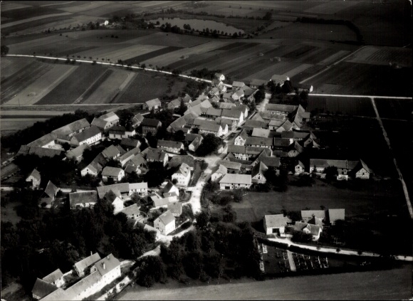 Postcard Rottdorf Blankenhain in Thuringia, aerial photograph