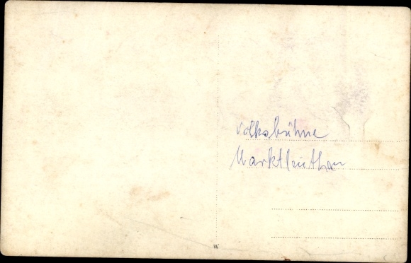 Photo Postcard Marktleuthen in the Fichtelgebirge, Volksbühne, theater group