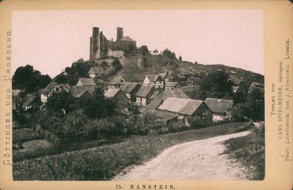 Zdjęcie gabinetu Rimbach Bornhagen im Eichsfeld, widok ogólny, zamek Hanstein
