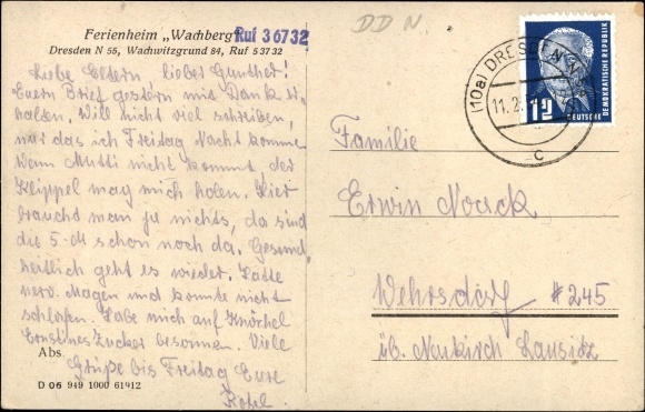 PC Dresden Wachwitz, Ferienheim Wachberg