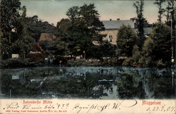 KP Berlin Köpenick, Müggelsee, Rahnsdorf Mill