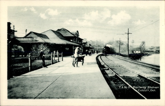 PC Cobalt Ontario Canada, Railway Station