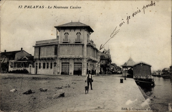 Postcard Palavas les Flots Hérault, Nouveau Casino
