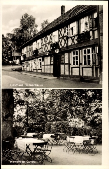PC Liebenburg am Harz Lower Saxony, Inn Dannenbaum, garden
