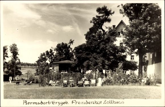 Photo PC Hermsdorf in the Eastern Ore Mountains, Fremdenhof customs house