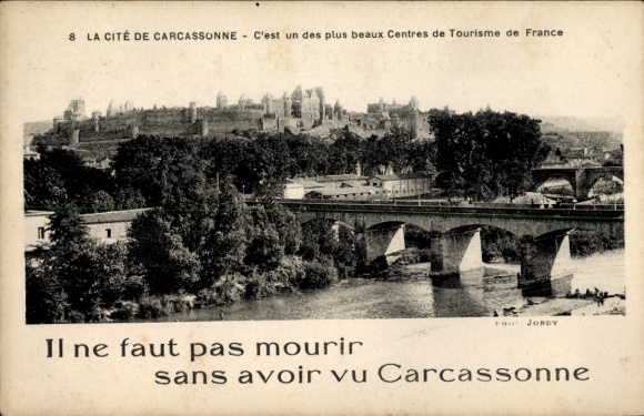 KP Carcassonne Aude, Panorama, Most