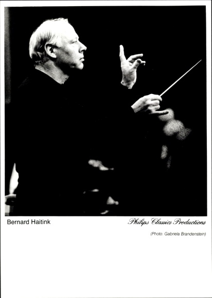 Foto Bernard Haitink, Dirigent