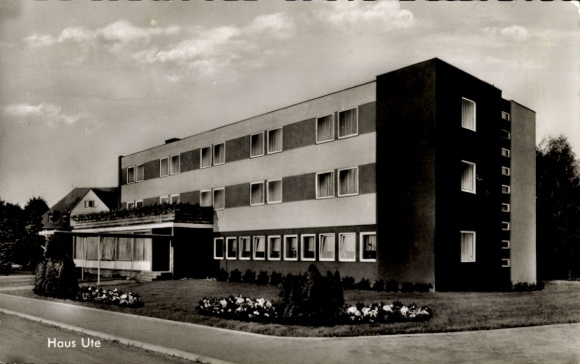 Postcard Selters im Taunus, Sanatorium Benediktusquelle, Haus Ute