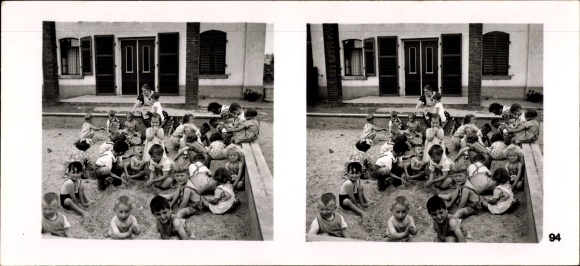Stereoprzestrzenny obraz firmy NS model 1937-38 nr 94 Cementownia Dyckerhoff Portland AG