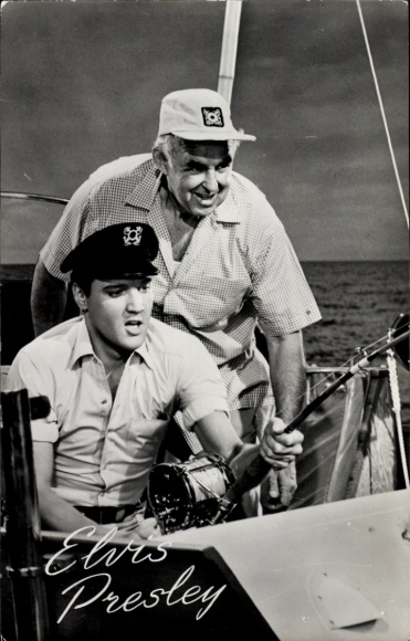 Piosenkarz i aktor Elvis Presley, portret, film Dziewczyny, dziewczyny, dziewczyny