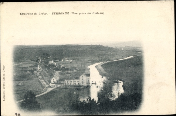 Ak Serbonne Crécy la Chapelle Seine et Marne, Environs de Crecy