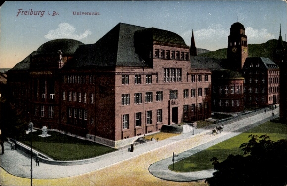 Ak Freiburg im Breisgau, Universität