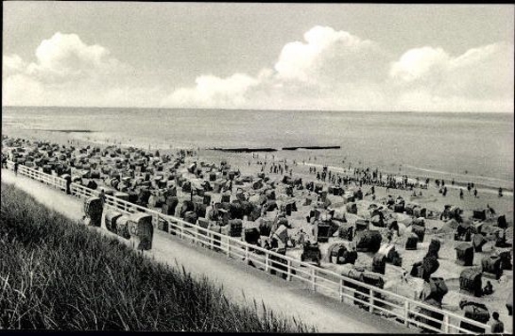10 alte Ak Westerland auf Sylt, diverse Ansichten