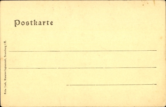 Postcard Ortenberg in Hessen, castle ruins
