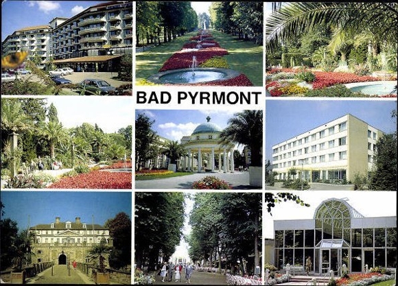 10 old PCs Bad Pyrmont in Lower Saxony, various views