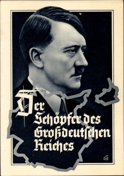 KP Führer i Kanclerz Rzeszy Adolf Hitler, twórca Wielkiej Rzeszy Niemieckiej, 50. urodziny
