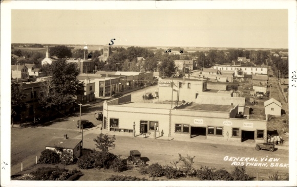 zdjęcie KP Rosthern Saskatchewan, częściowy widok