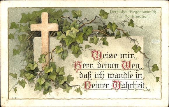 KP Gratulacje Potwierdzenie, Psalm 86 11, Wskaż mi drogę, Panie