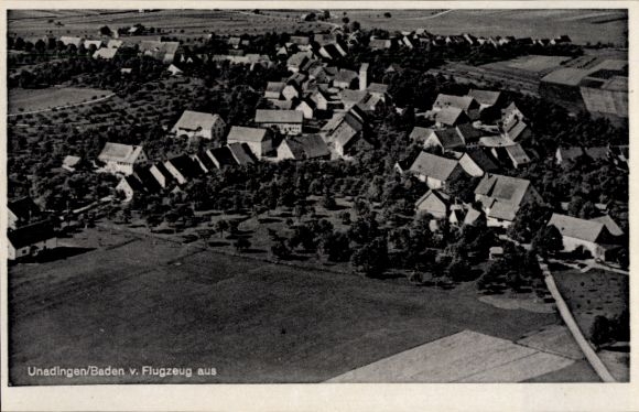 Postcard Unadingen Löffingen in the Black Forest