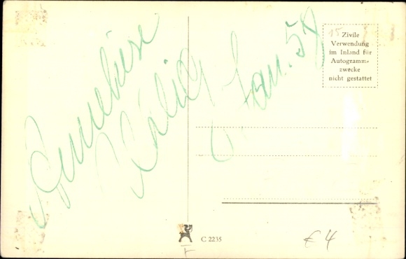 Postcard actress Anneliese Uhlig, portrait, Film Photo Verlag