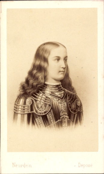 Carte de Visite Joan of Arc, Joan of Arc