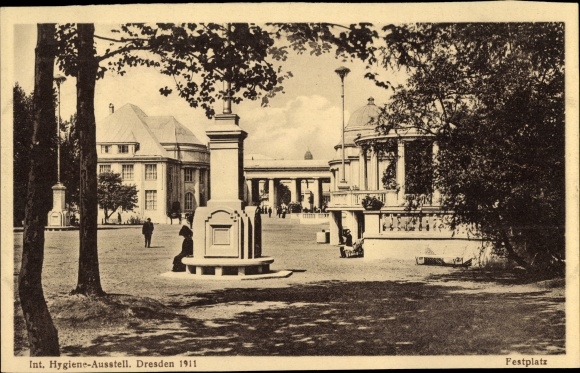 KP Dresden, Int. Wystawa higieny Drezno 1911, tereny targowe