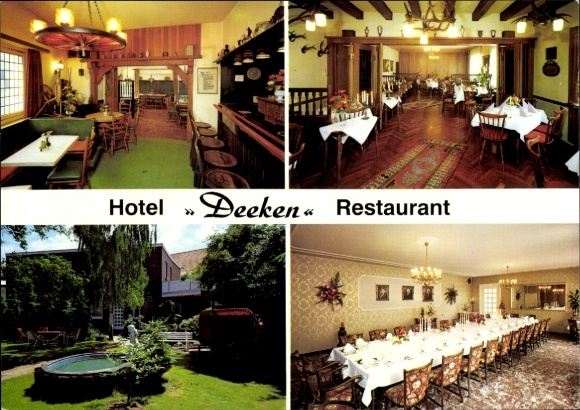 Ak Cloppenburg in Niedersachsen, Hotel Deeken