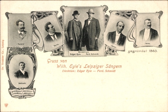 Ak Leipzig in Sachsen, Wilhelm Eyles Leipziger Sänger