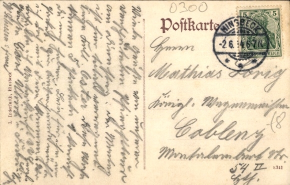 Postcard Hinsbeck Nettetal on the Lower Rhine, Krickenbeck Castle