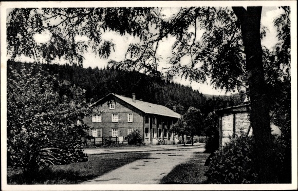 Postcard Herdorf im Hellertal, convalescent home Concordia, Westphalia