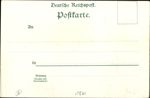 Chromo-Litho Trier in Rhineland-Palatinate, Holy Rock, locality