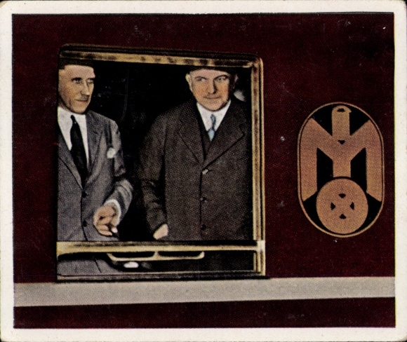 Collector's picture The post-war period No. 191 June 1932 Start of office v. Papen, v. Neurath, departure to Lausanne
