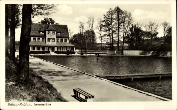 PC Wilkau Hasslau in Saxony, lot in the summer pool