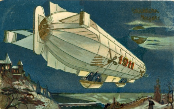 PC Happy New Year 1911, Zeppelin