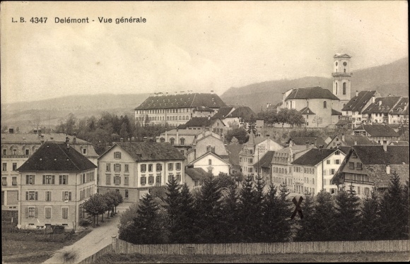 KP Delsberg Delémont Kanton Jura, Vue generale
