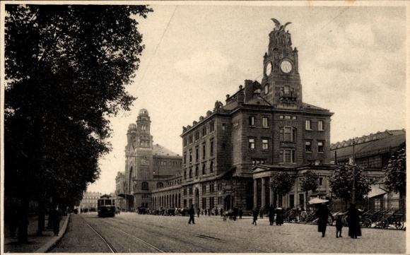 Postcard Praha Prague Czech Republic, Wilson Station