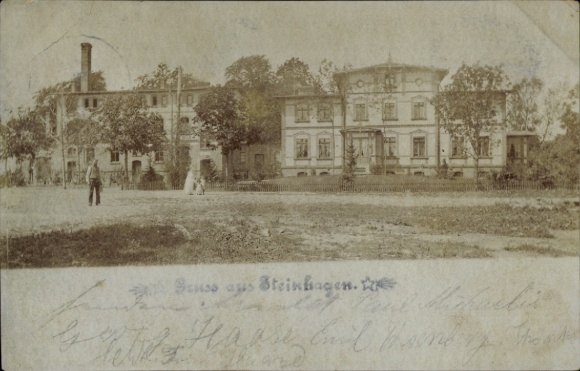 Photo Postcard Steinhagen Vorpommern, partial view