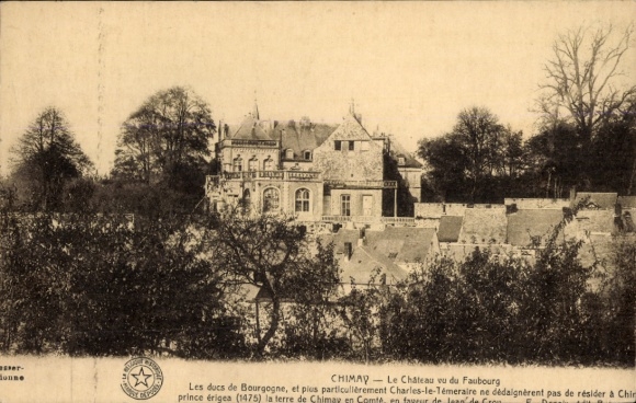 KP Chimay Wallonia Hainaut, Château de Faubourg, Ducs de Bourgogne, Charles-le-Téméraire