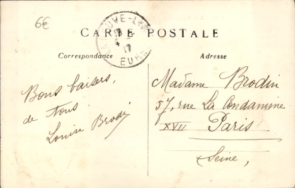 CPA La Vieille Lyre Eure, Vue generale