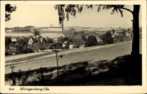 PC Klingenberg in Saxony, view of the place