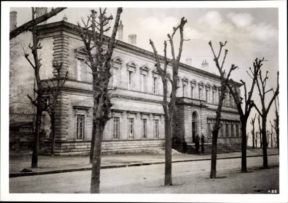 Photo Hoffmann, Riom Puy de Dôme, Courthouse, February 1942