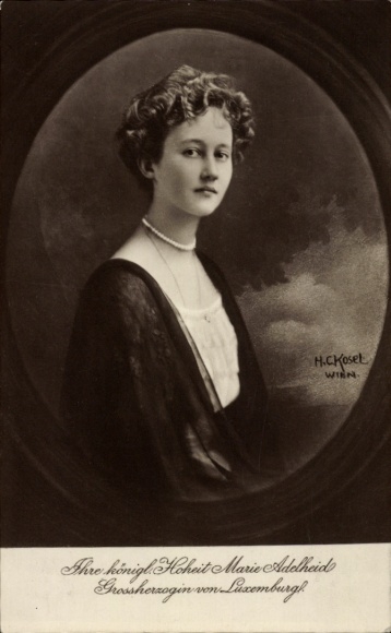 Artist Postcard Kosel, HC, Grand Duchess Marie Adelheid of Luxembourg