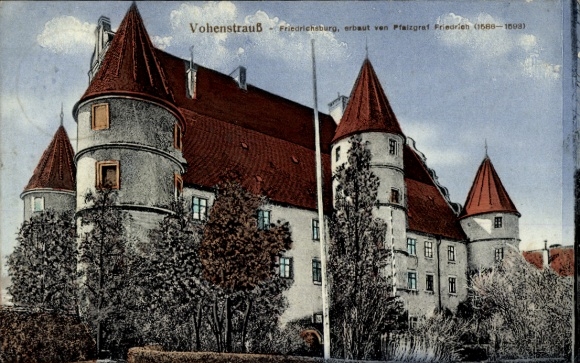 Ak Vohenstrauß im Oberpfälzer Wald Bayern, Friedrichsburg