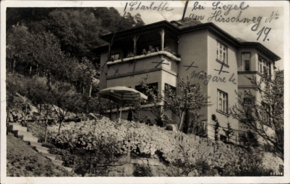 Foto Ak Leutenberg in Thüringen, Hotel Pension Siegel, Hirschweg 19