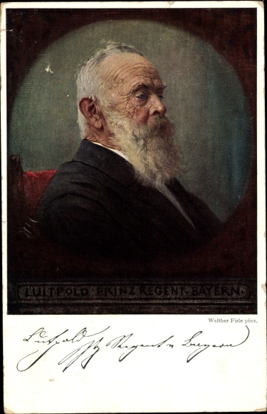 Artist PC Firle, Walther, Prince Regent Luitpold of Bavaria