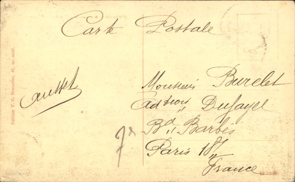 Postcard Postschiff Princesse Elisabeth, Dampfer, Dampfschiff