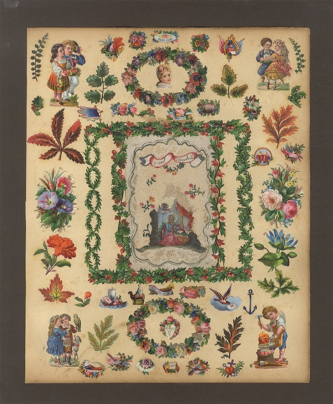 approx. 45 wafers children, flowers, leaves, animals, beautifully arranged, approx. 14 x 14 to 1.5 x 1.5 cm
