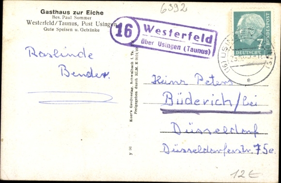 PC Westerfeld Neu Anspach im Taunus, general view, Gasthaus zur Eiche
