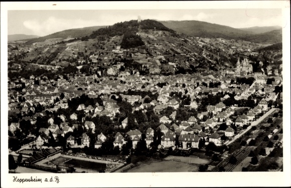 Postcard Heppenheim an der Bergstrasse, Panorama