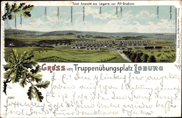 PC Loburg Möckern in Saxony Anhalt, military training area, total d. camps v. Old Grabow